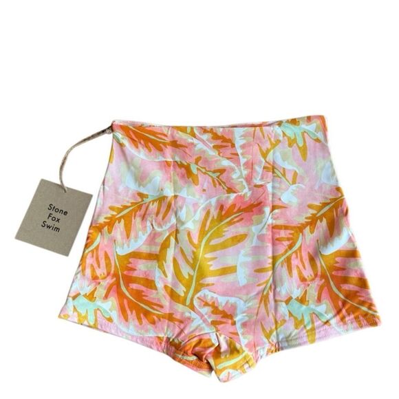 NWT Stone Fox Swim Rio Bottom in Hot Tropix Size XS - Picture 5 of 6